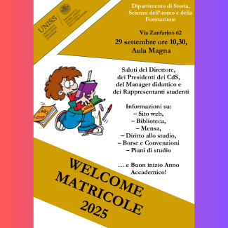 Benvenuto matricole 2025