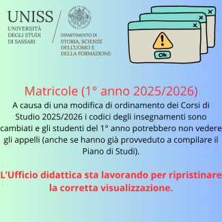 Malfunzionamento appelli 2025/2026