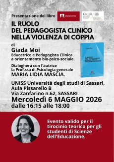 Locandina presentazione libro 6/5/2026